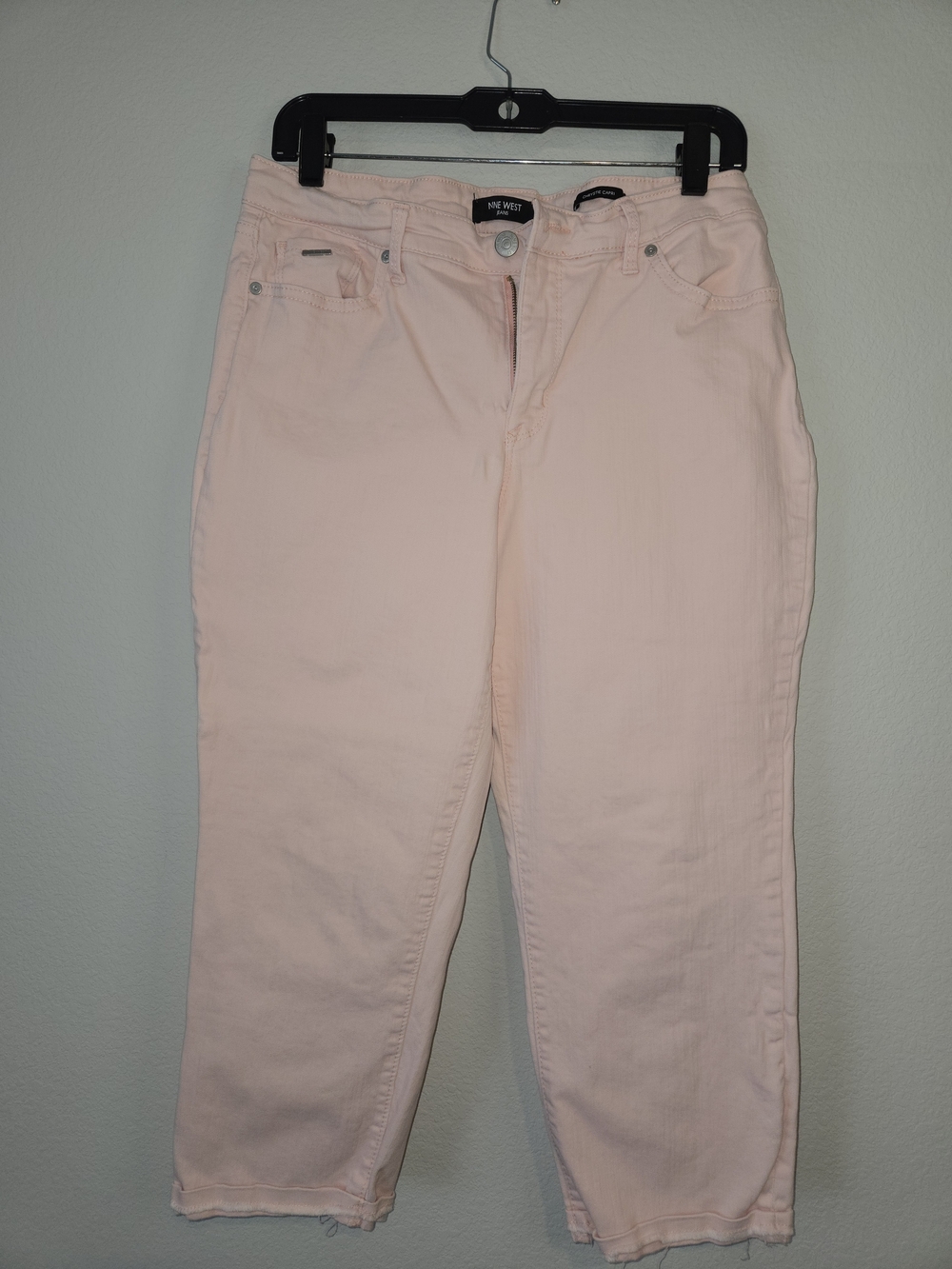 Nine West Peach Crop Jeans for Women